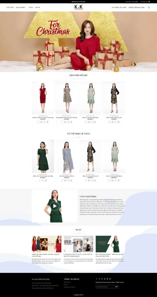 Theme WordPress Bán Hàng Thời Trang 2